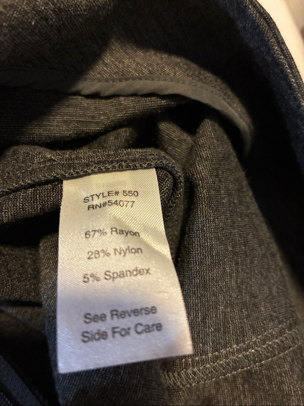 CAbi Dark Charcoal Pencil Skirt - Picture 4 of 4